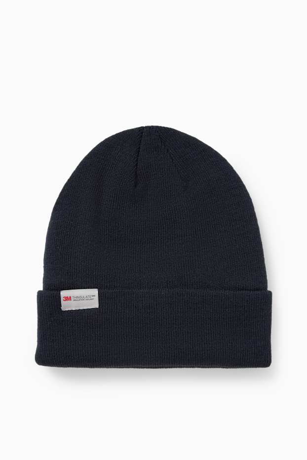 Men - Beanie - dark blue