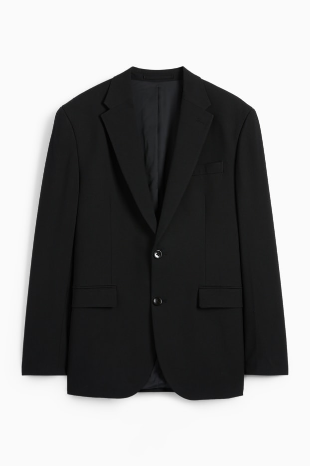 Hommes - Veste de costume - regular fit - Flex - LYCRA® - Mix & Match - noir