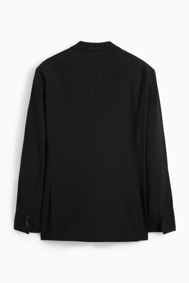 Hommes - Veste de costume - regular fit - Flex - LYCRA® - Mix & Match - noir