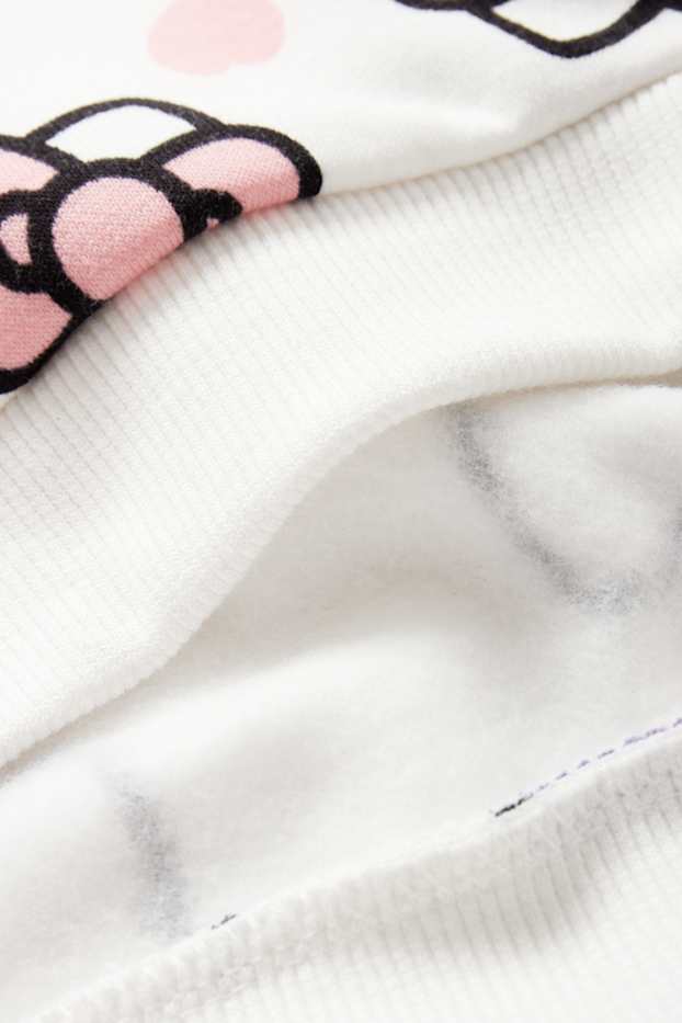 Nena - Hello Kitty - conjunt - dessuadora i leggings - 2 peces - blanc trencat