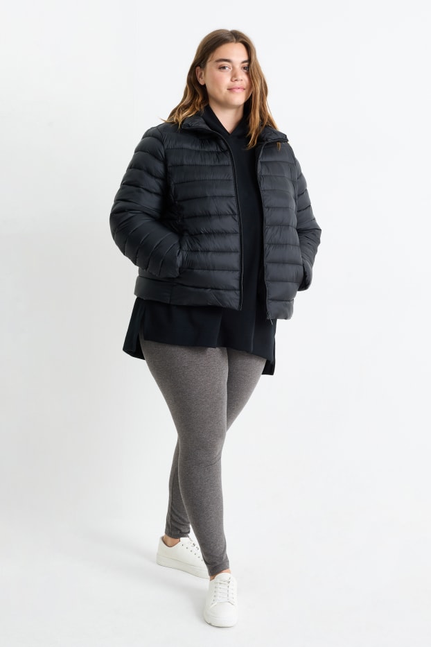 Dona - Paquet de 2 - leggings - gris fosc
