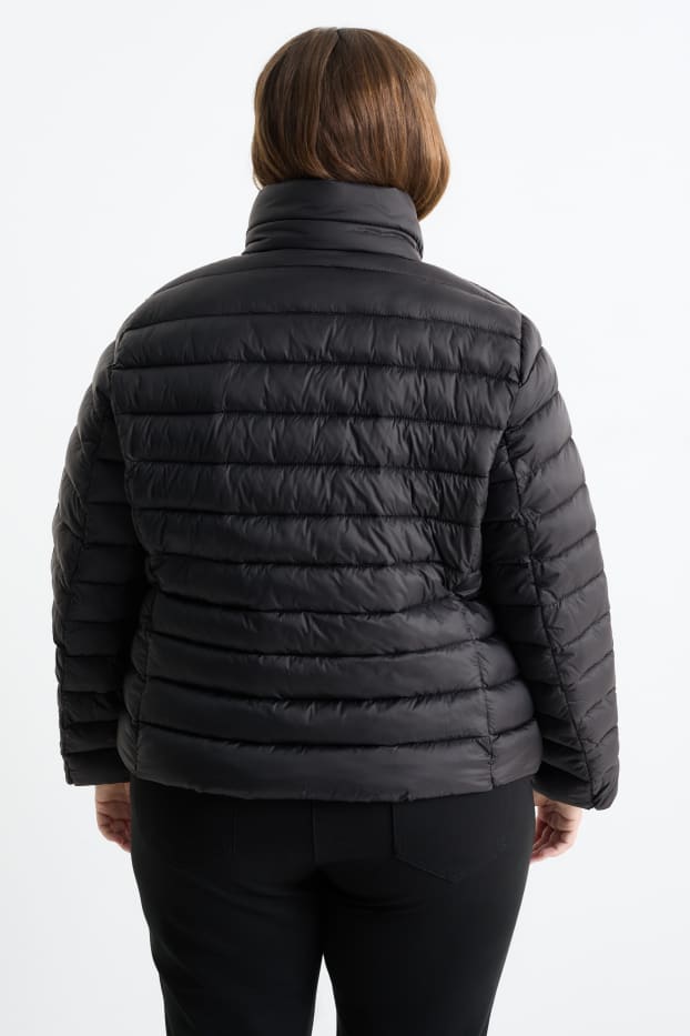 Damen - Steppjacke - schwarz