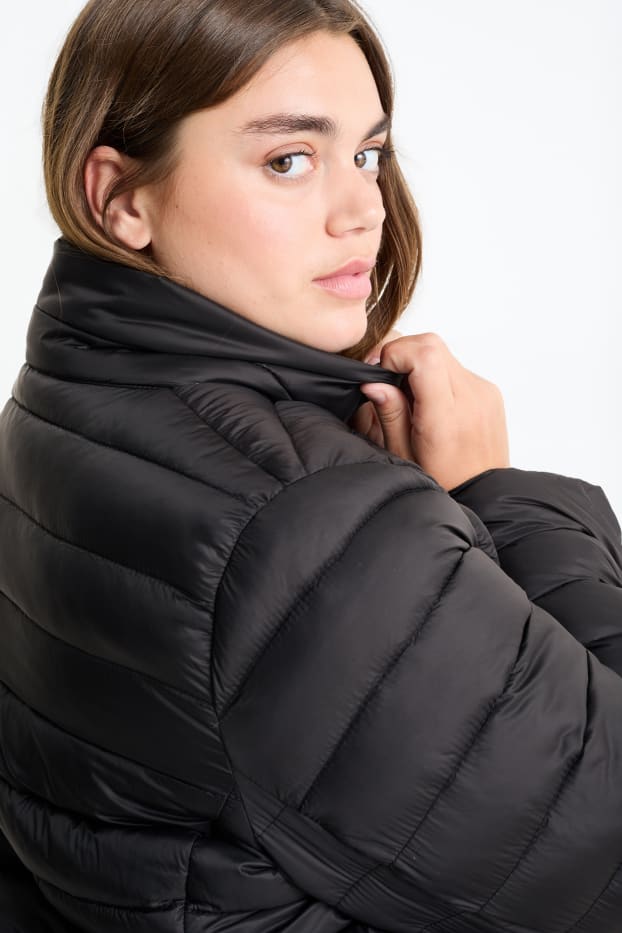 Damen - Steppjacke - schwarz