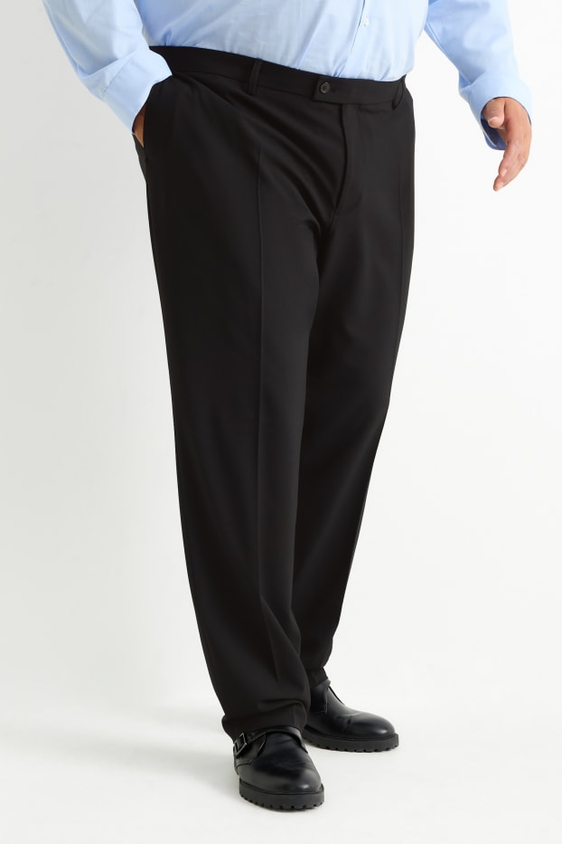 Home - Pantalons combinables - regular fit - Flex - 4 Way Stretch - LYCRA® - negre