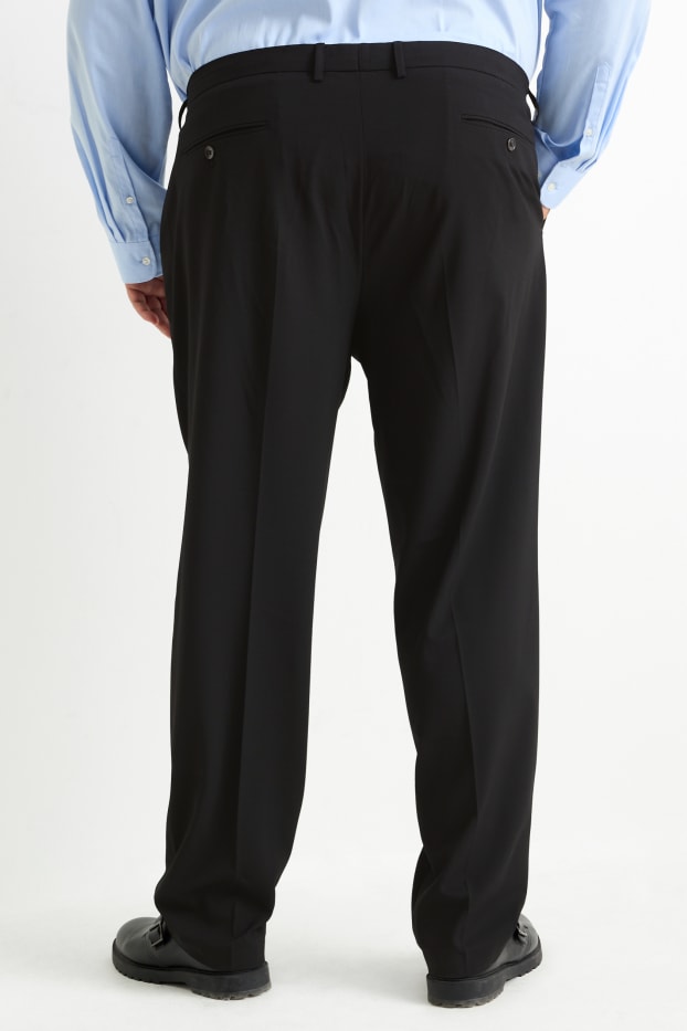 Home - Pantalons combinables - regular fit - Flex - 4 Way Stretch - LYCRA® - negre