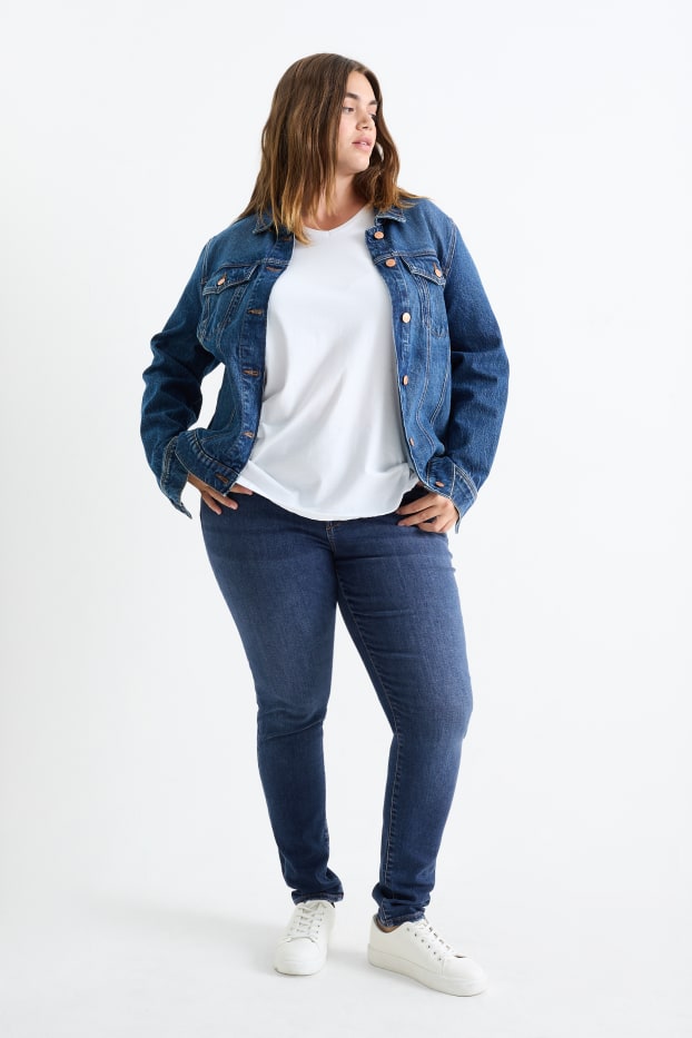 Donna - Skinny jeans - vita media - shaping jeans - Flex - LYCRA® - jeans blu