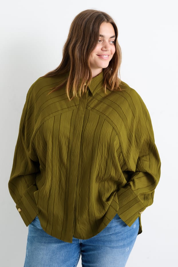 Femmes - Chemisier - vert foncé