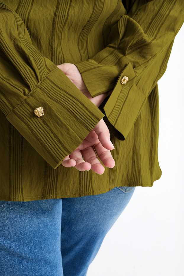 Femmes - Chemisier - vert foncé
