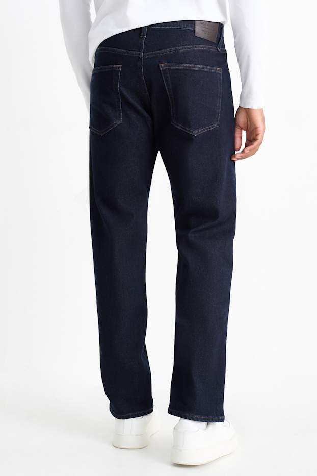 Uomo - Regular jeans - jeans termici - LYCRA® - jeans blu scuro