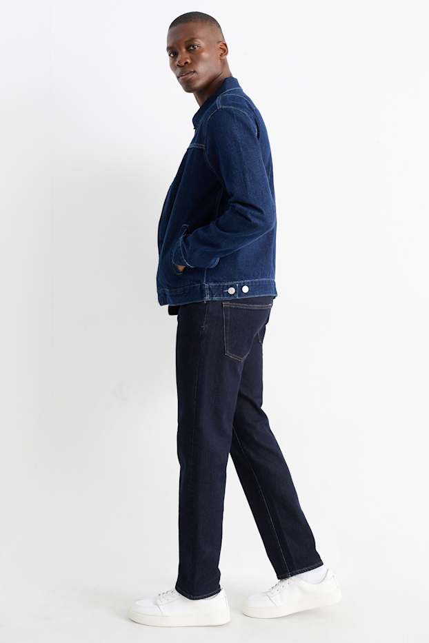 Uomo - Regular jeans - jeans termici - LYCRA® - jeans blu scuro