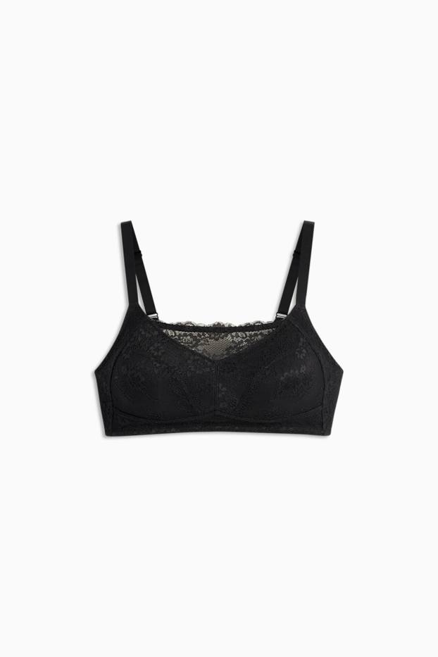 Donna - Reggiseno post operatorio senza ferretti - nero