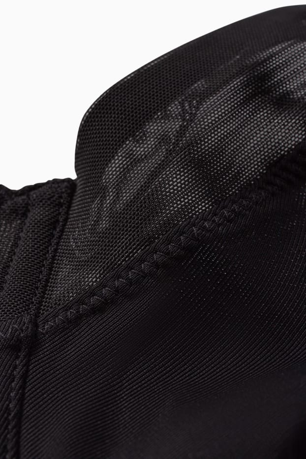Femei - Sutien minimizer cu armătură - negru