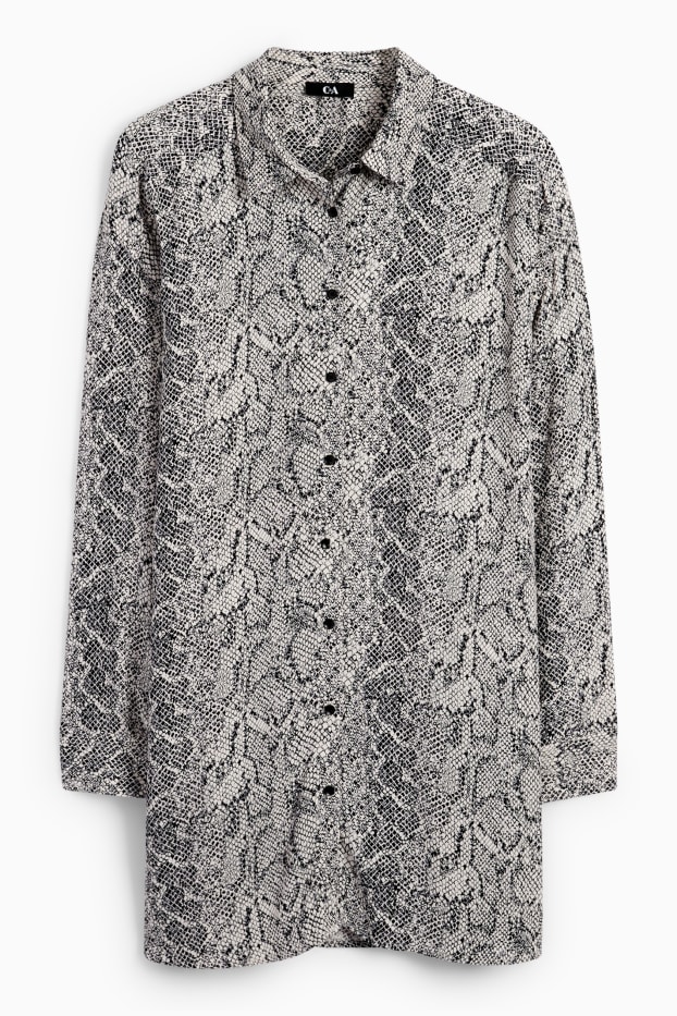Donna - Blusa - fantasia - bianco / nero