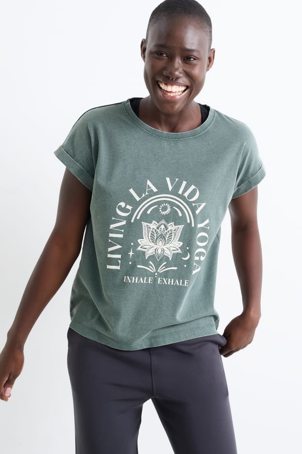 Damen - Funktions-T-Shirt - grün