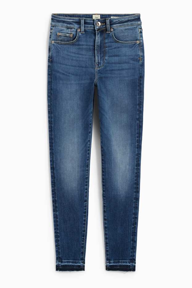 Damen - Skinny Jeans - High Waist - LYCRA® ADAPTIV Fiber - helljeansblau