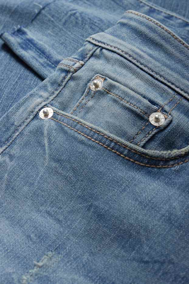 Femei - Skinny jeans - talie înaltă - LYCRA® ADAPTIV Fiber - denim-albastru deschis