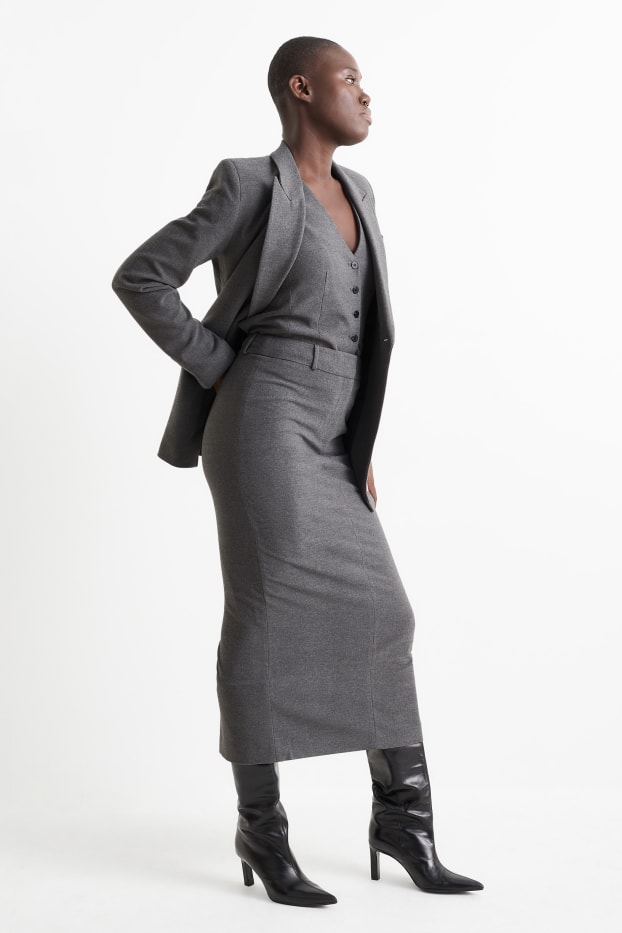 Women - Business skirt - dark gray