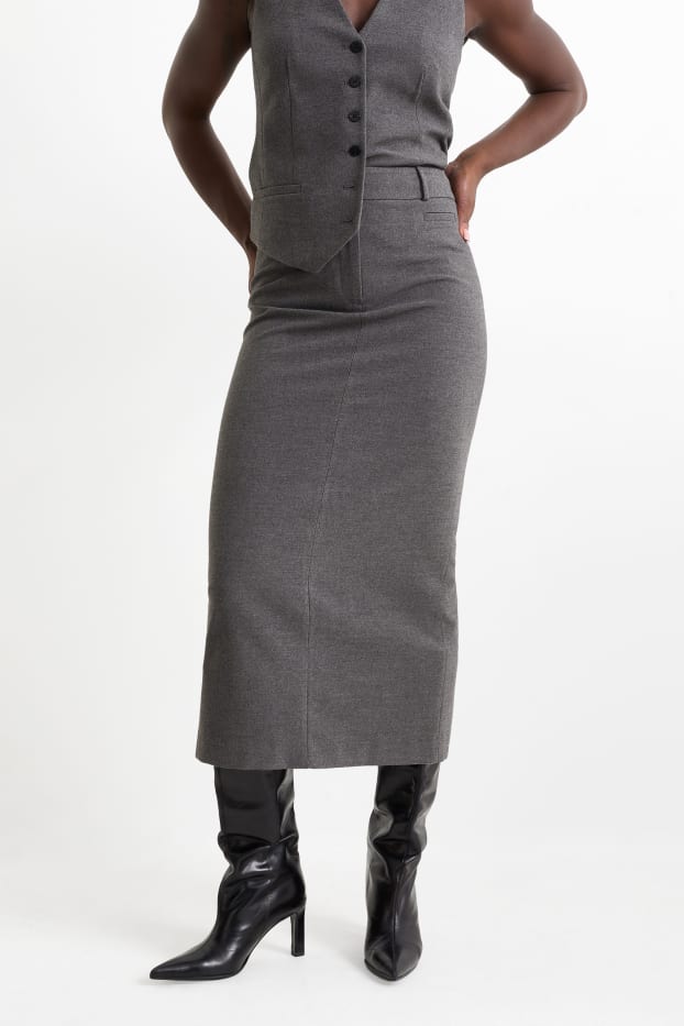Women - Business skirt - dark gray