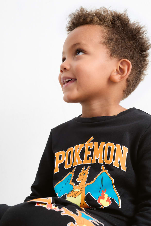 Enfants garçons - Halloween - Pokémon - pyjama - 2 pièces - noir