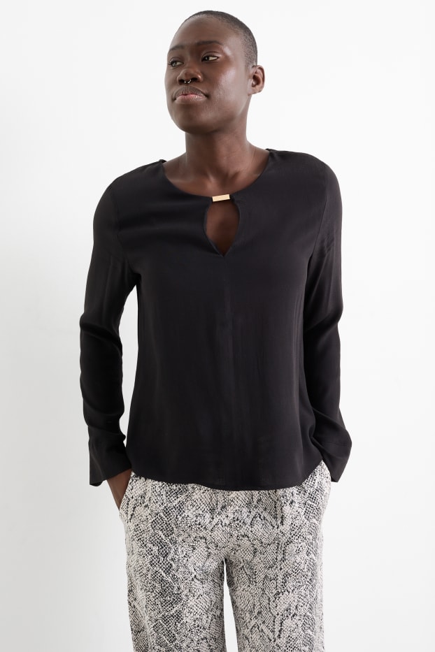 Mujer - Blusa - negro