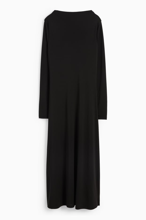Dona - Vestit de punt de mitja - negre