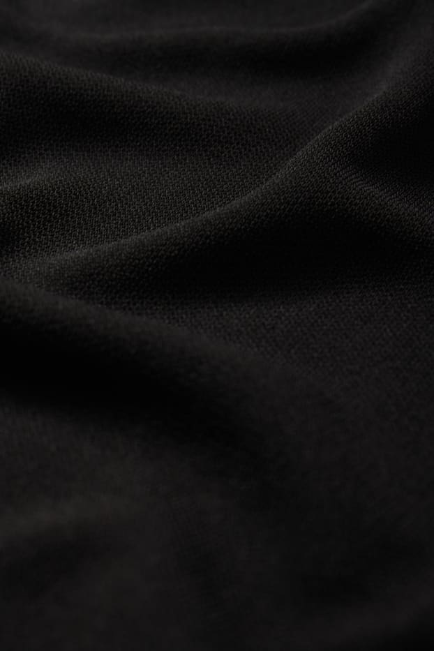 Dona - Vestit de punt de mitja - negre