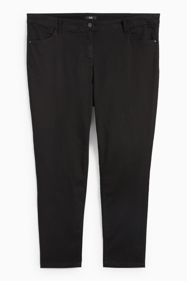 Femmes - Slim jean - mid waist  - noir