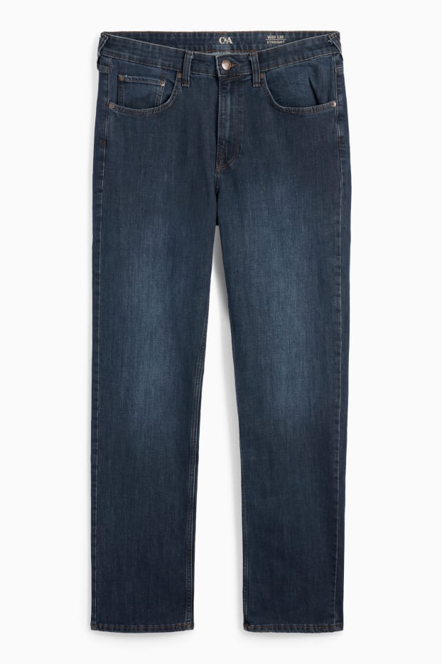 Heren - Straight jeans - LYCRA® - jeansdonkerblauw