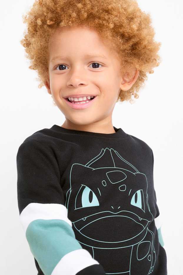 Kinder Jungen - Halloween - Pokémon - Sweatshirt - schwarz