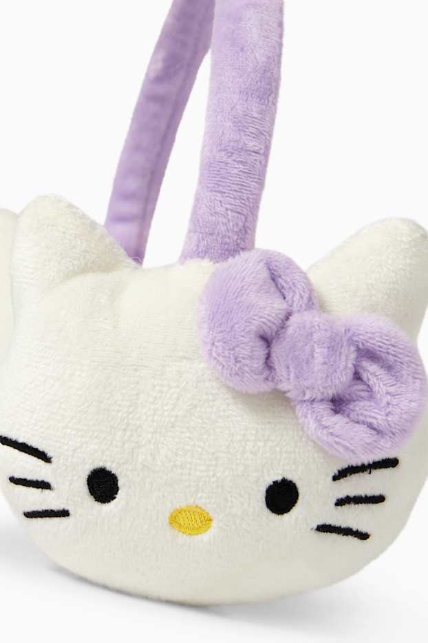 Kinder Mädchen - Hello Kitty - Ohrenwärmer - cremeweiß