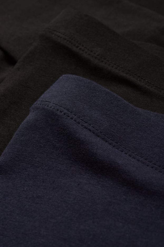 Dona - Paquet de 2 bàsics - leggings  - blau/negre