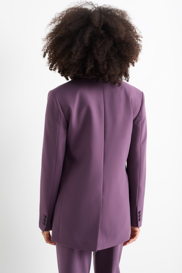 Femei - Blazer office - relaxed fit - violet