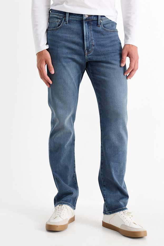Herren - Straight Jeans - Thermojeans - LYCRA® - dunkeljeansblau