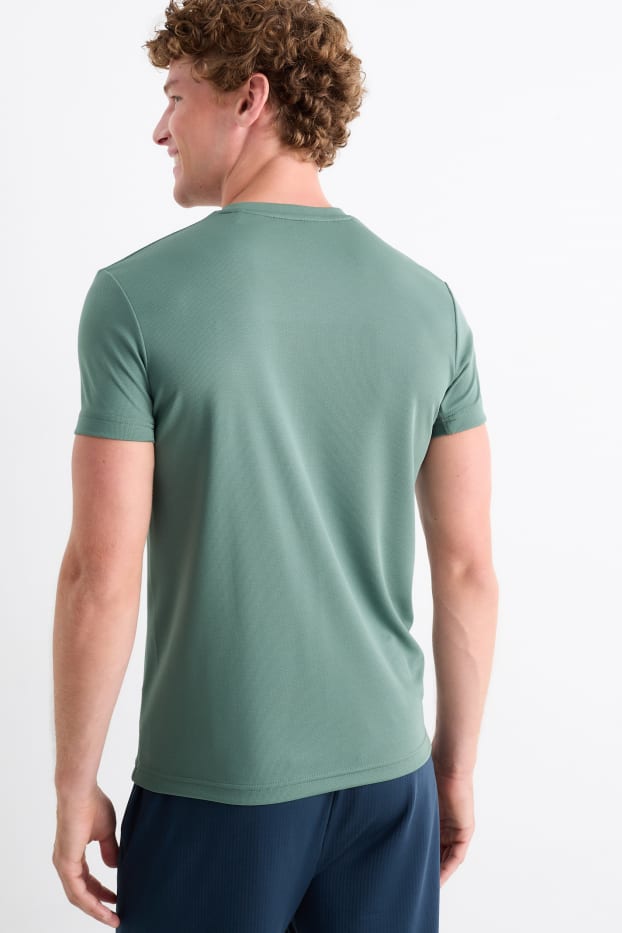 Heren - Sportshirt - groen