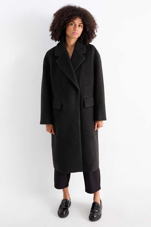 Damen - Mantel - schwarz