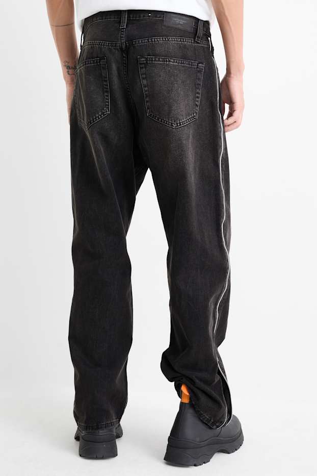 Herren - Relaxed Jeans - schwarz