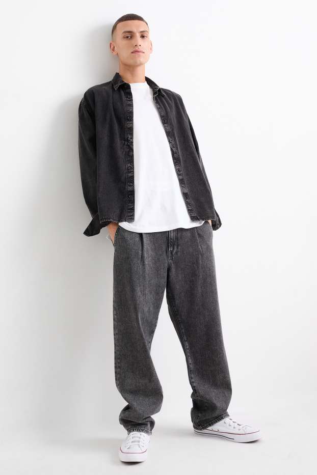 Uomo - Relaxed jeans - jeans grigio scuro