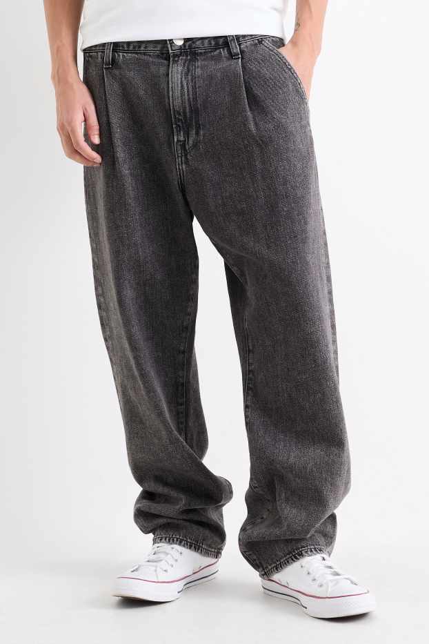 Uomo - Relaxed jeans - jeans grigio scuro