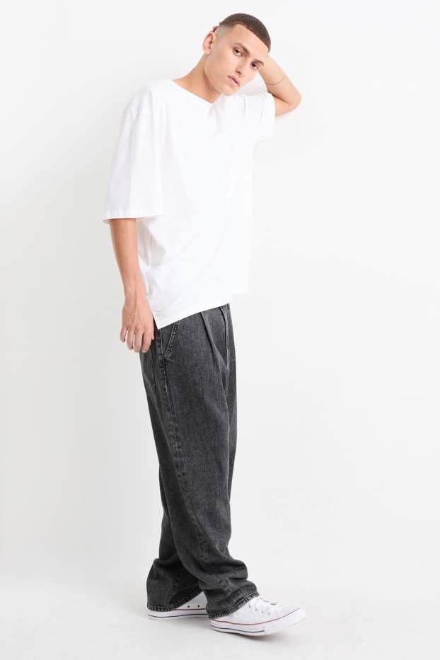 Uomo - Relaxed jeans - jeans grigio scuro