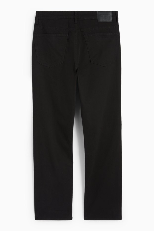 Uomo - Pantaloni termici - regular fit - jeans grigio scuro