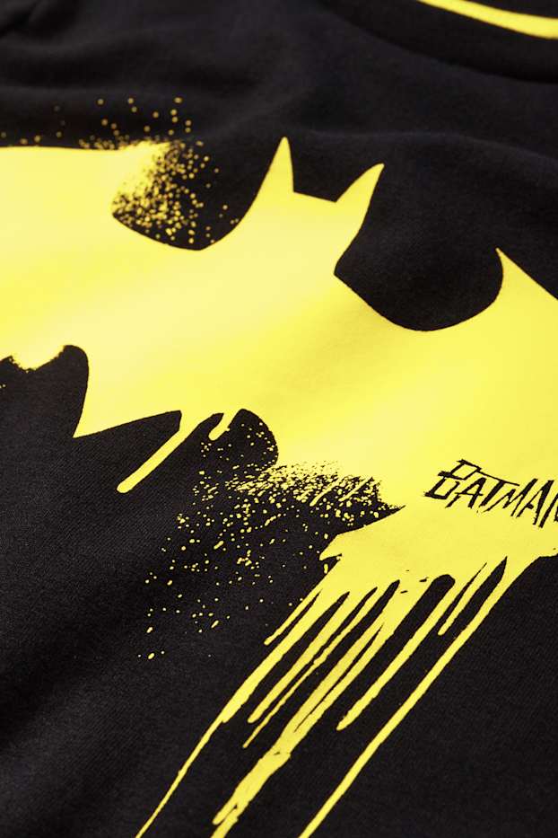 Copii - Băieți - Batman - set - pijama și mască de dormit - 3 piese - negru