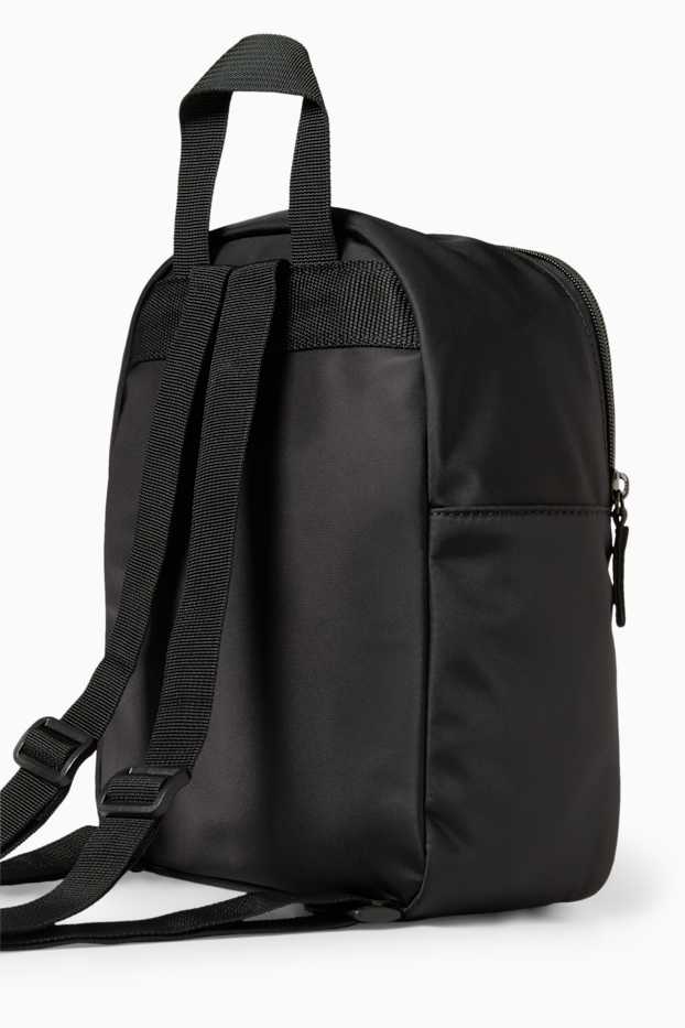 Kinder Mädchen - Halloween - Wednesday - Rucksack - schwarz