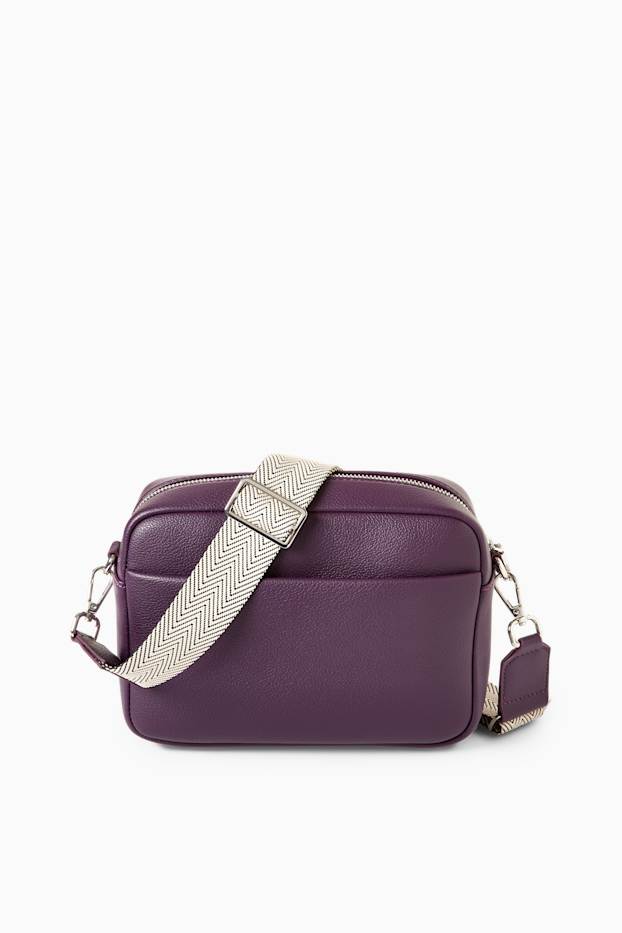 Femmes - Sac à bandoulière amovible - synthétique - violet