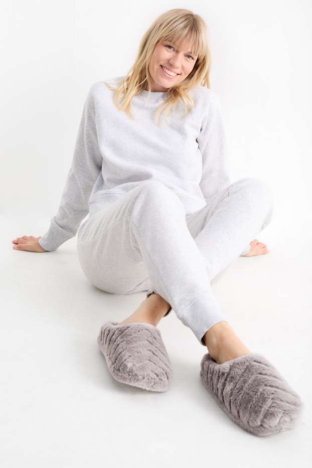 Dona - Sabatilles de casa - gris