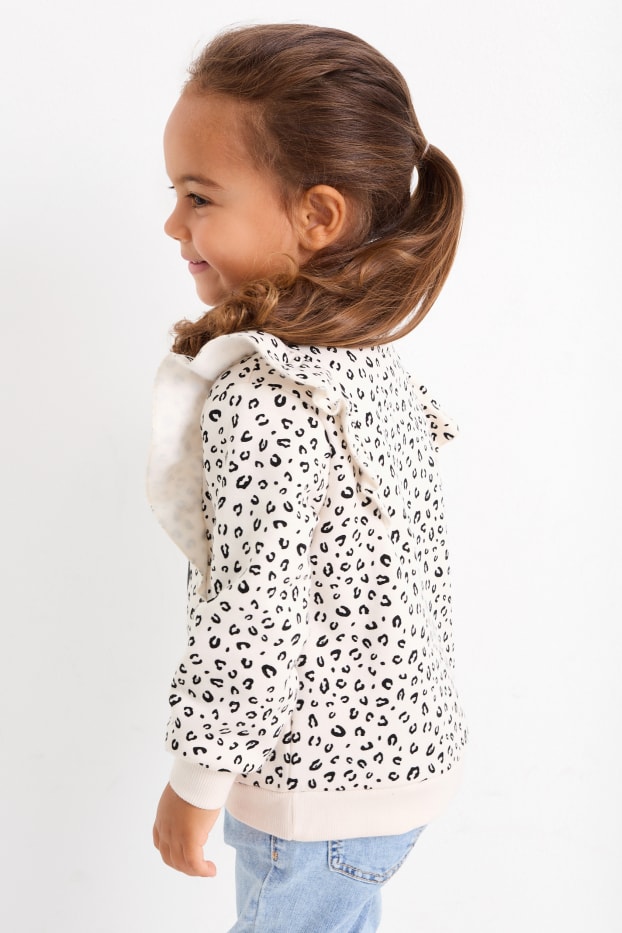 Enfants filles - Minnie Mouse - sweat - à motifs - beige