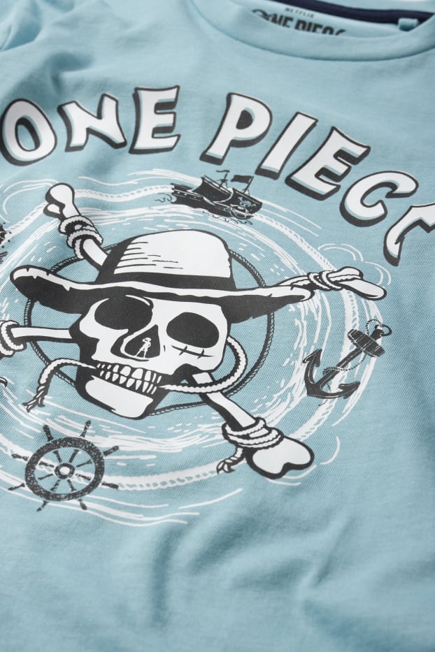 Kinder Jungen - One Piece - Pyjama - 2 teilig - türkis
