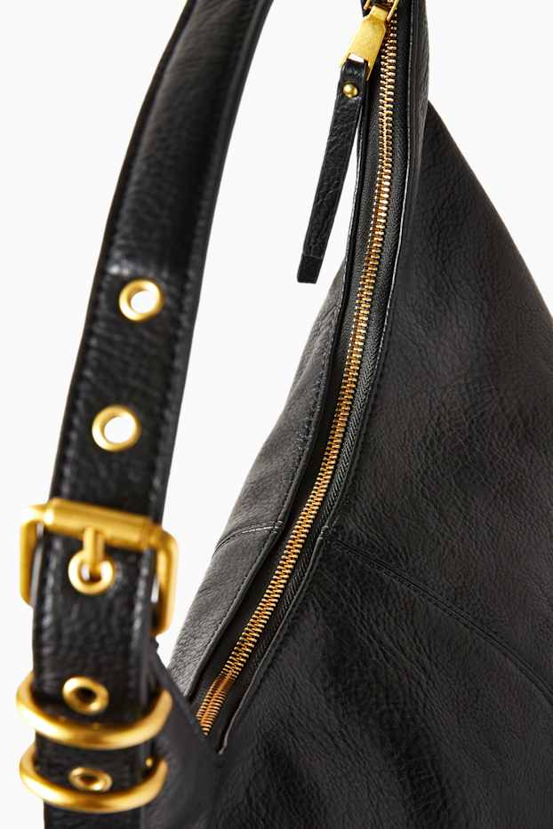 Donna - Borsa - similpelle - nero