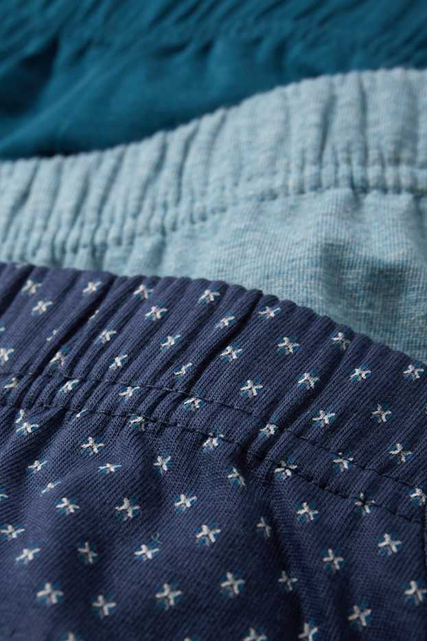 Uomo - Confezione da 3 - slip - blu scuro