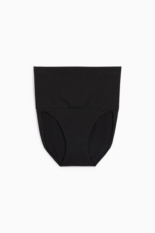 Damen - Shaping-Slip - seamless - schwarz