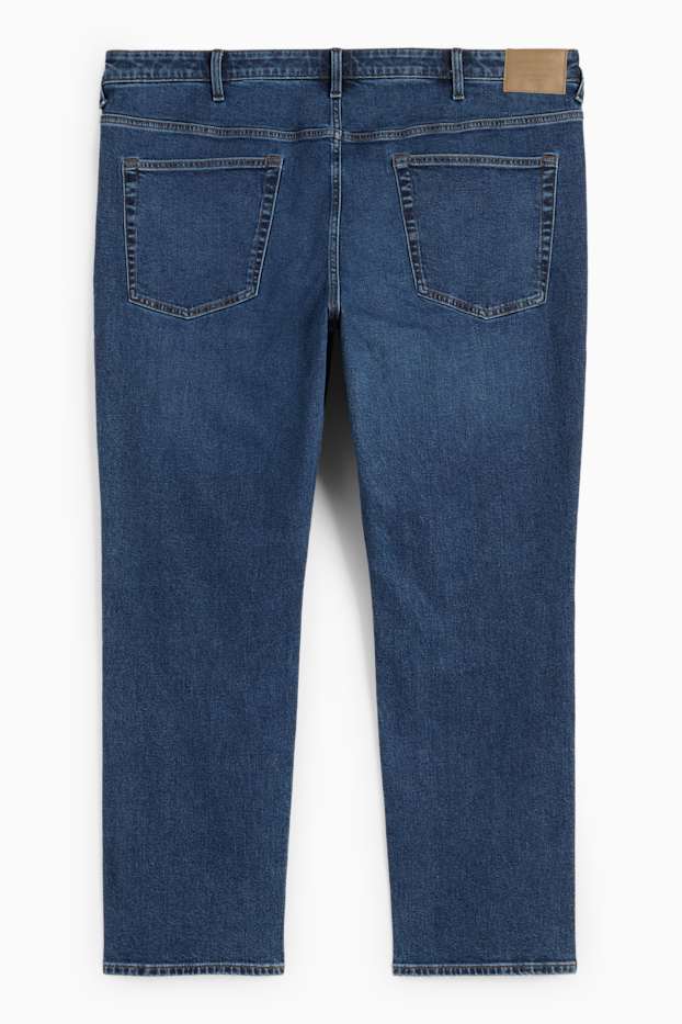 Bărbați - Straight jeans - LYCRA® - denim-albastru